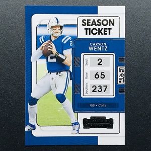 Carson Wentz - 2021 Panini Contenders #41